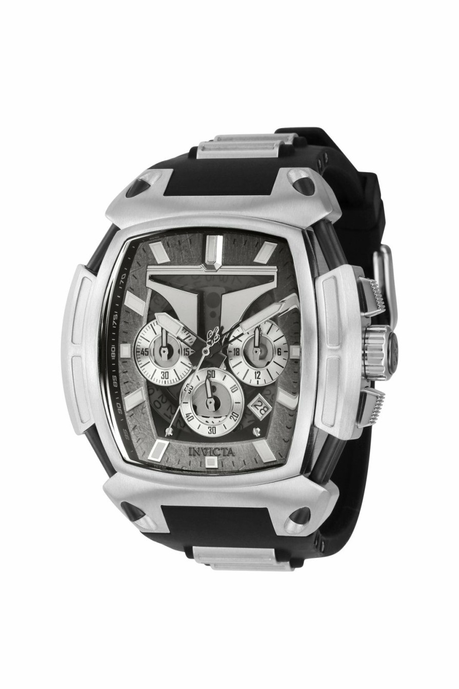 Men'S Invicta  | Invicta Star Wars - Mandalorian 37371 Men'S Quartz Watch - 53Mm